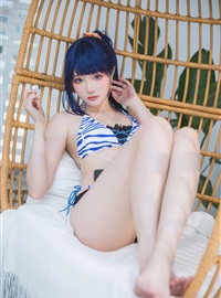 Momoko SunflowerGuaxi Sauce Vol.037 SSSS GRIDMAN Bao Duo Liu HuaXin Tiao Qian swimsuit(40)